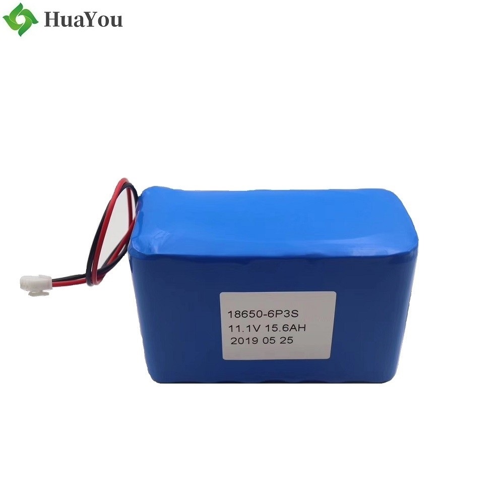 18650 6P3S 15.6Ah 11.1V Li-ion Battery