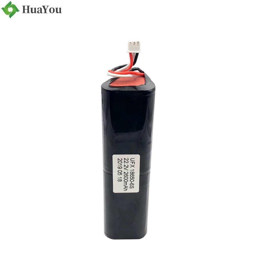 18650-6S 2600mAh 22.2V Lithium-ion Battery