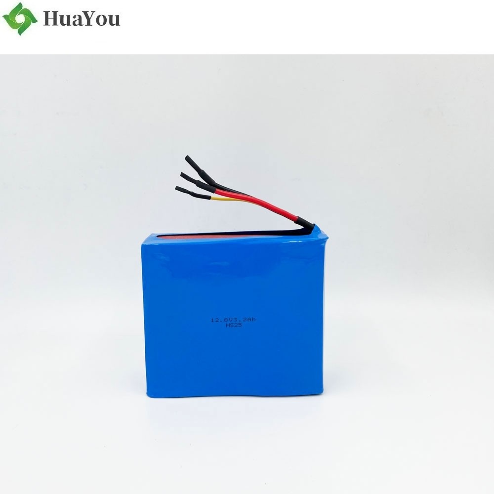 3200mAh 12.8V Lithium Iron Phosphate Battery Pack 