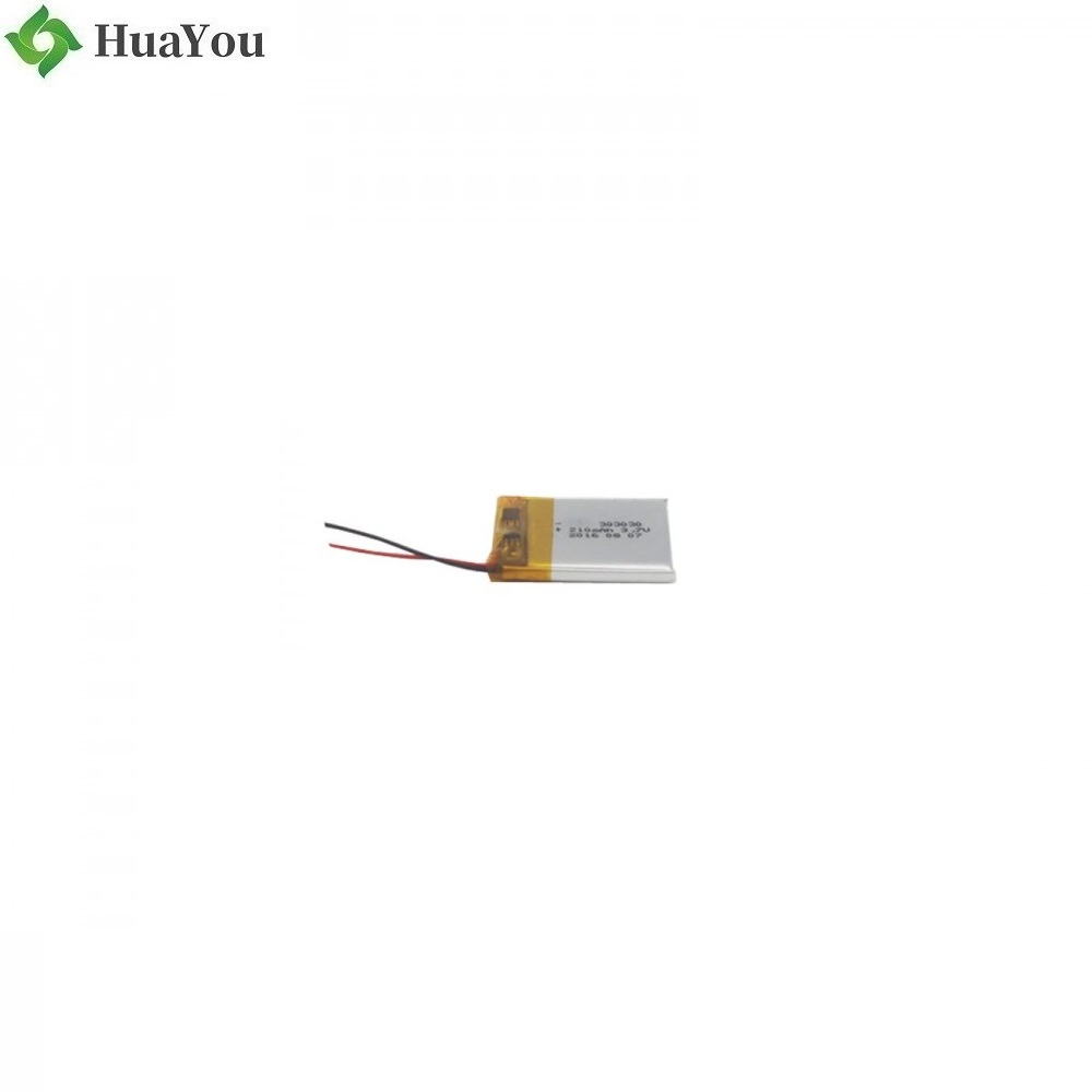 3.7V 210mAh Lithium-ion Polymer Battery