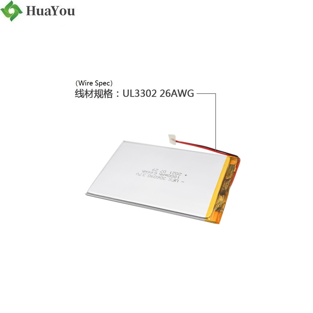 1800mAh Rechargeable GPS Locator Li-po Battery