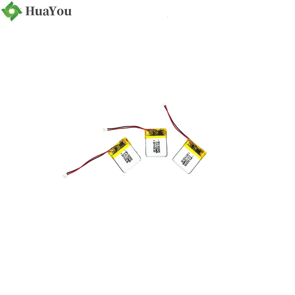 322025 120mAh 3.7V Li-ion Battery
