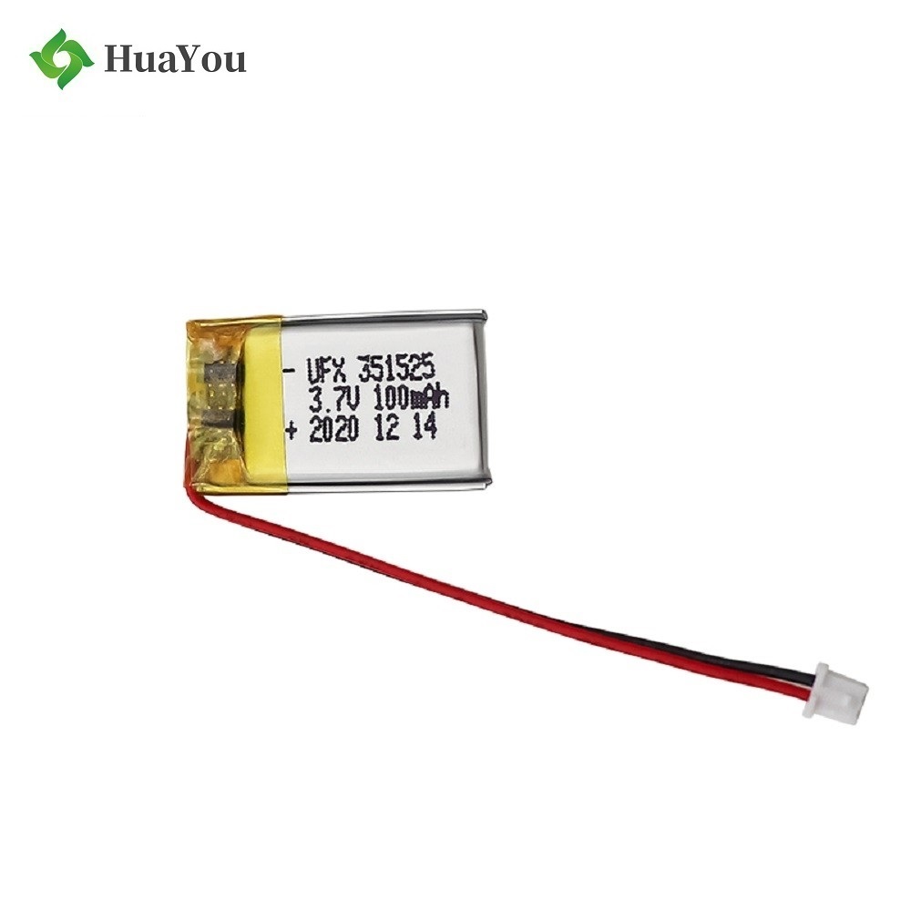 100mAh Best Quality Smart Wristband Lipo Battery