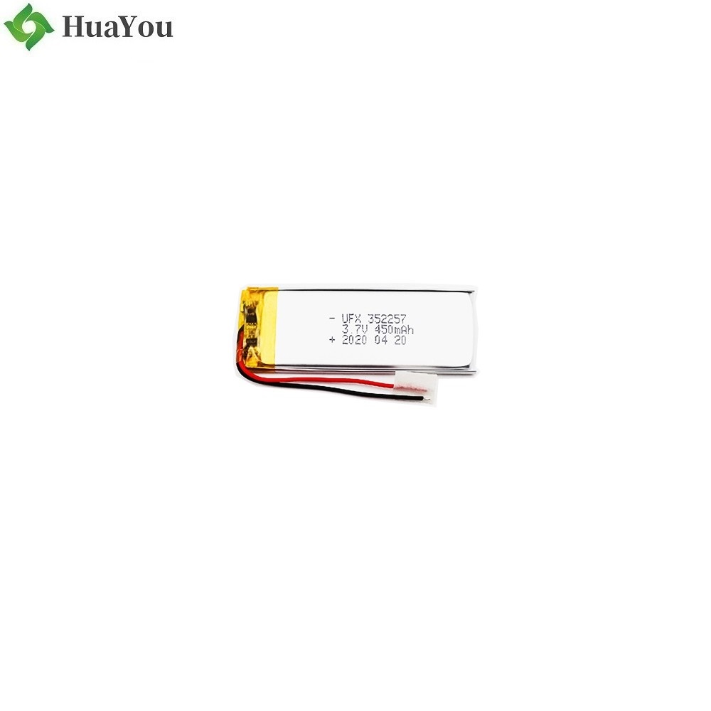 China Best 450mAh LiPo Battery Factory
