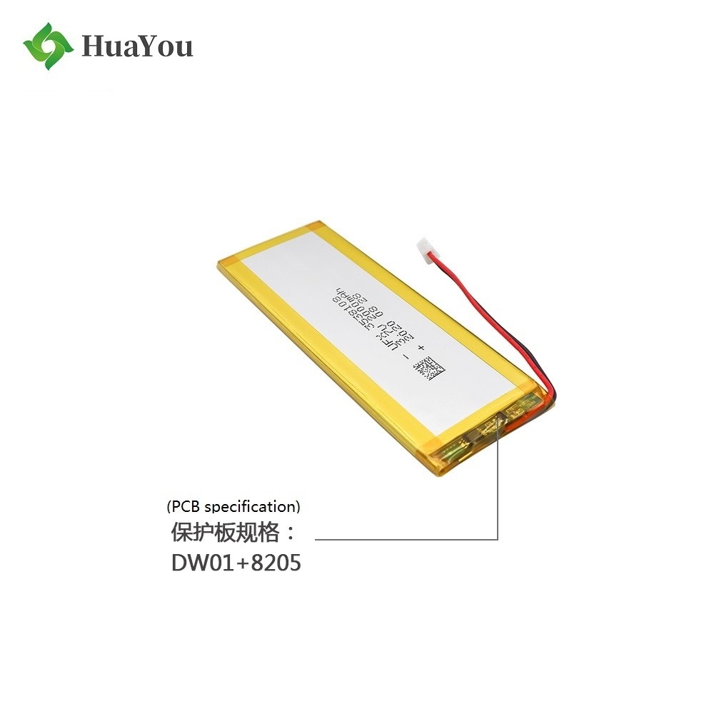 2000mAh Thermal Lunch Box Li-Polymer Battery