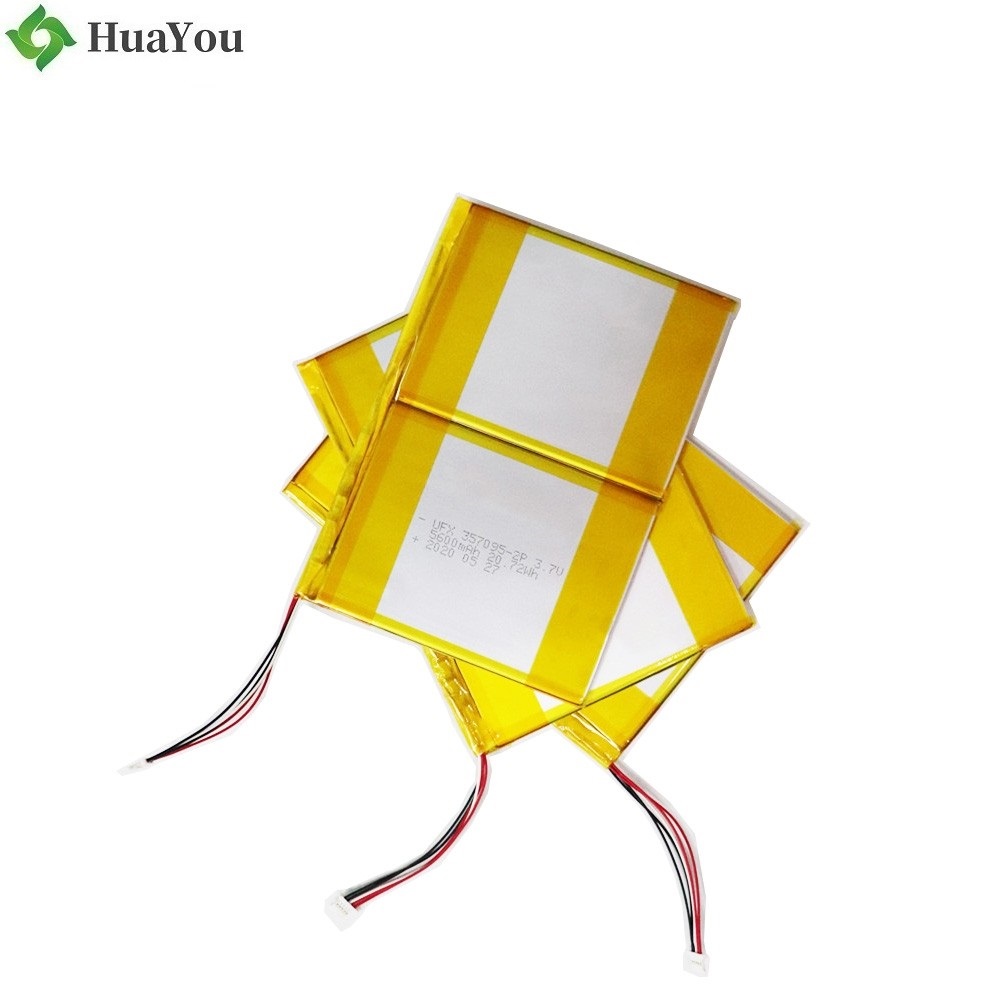 357095-2P 5600mAh 3.7V Lithium Polymer Battery