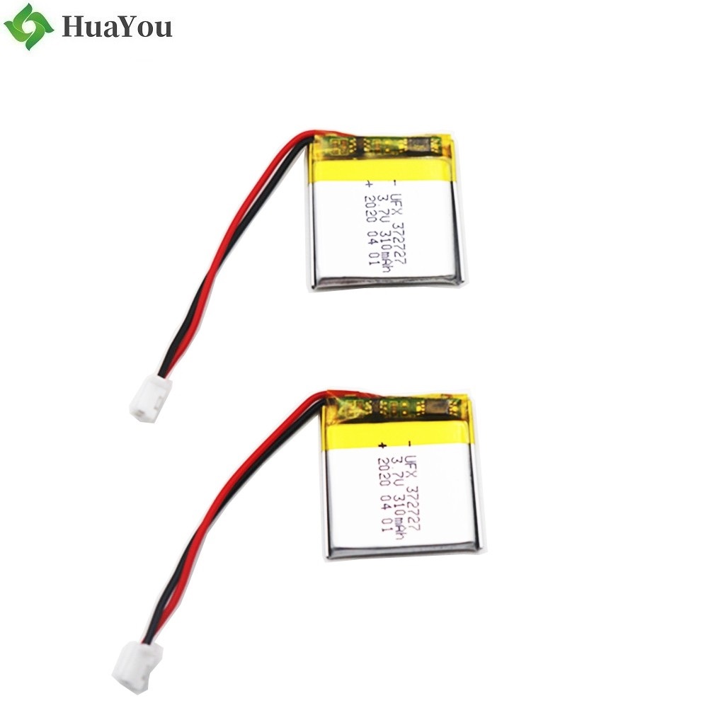 372727 310mAh 3.7V Li-Polymer Battery 