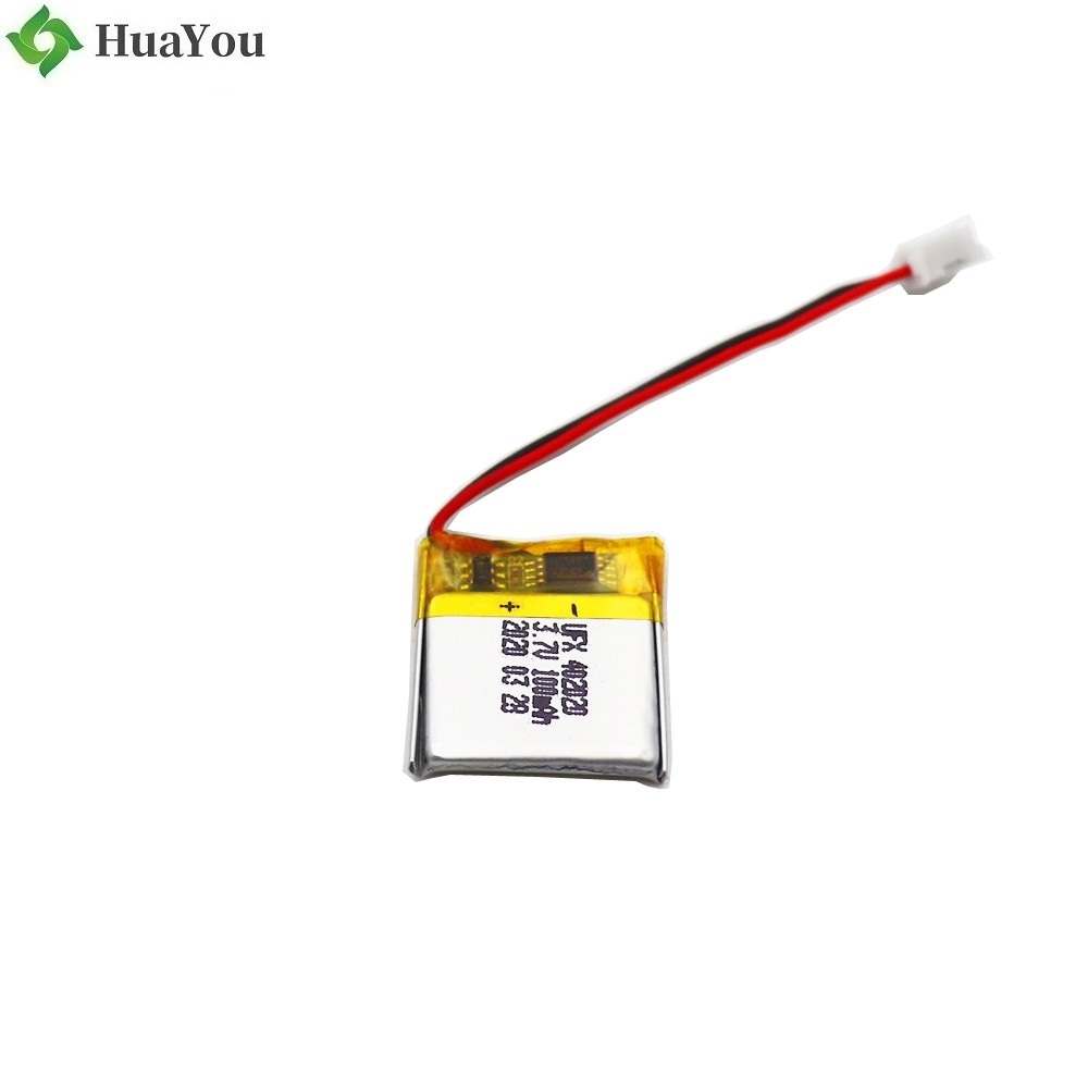 402020 100mAh 3.7V Lithium Polymer Battery