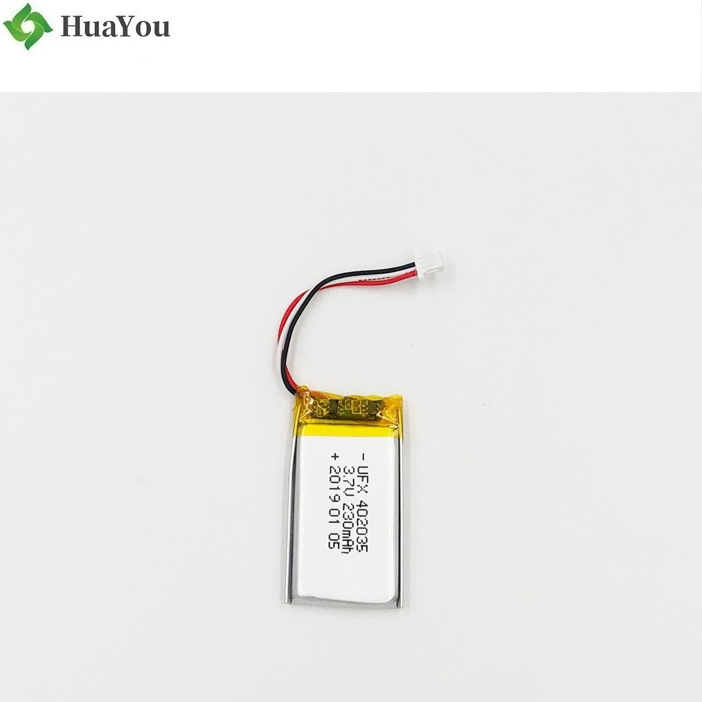 230mAh 3.7V High-Quality Lipo Batteries