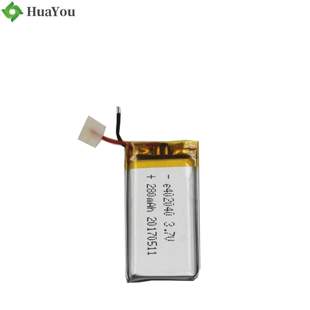 402040 280mAh 3.7V Lipo Battery