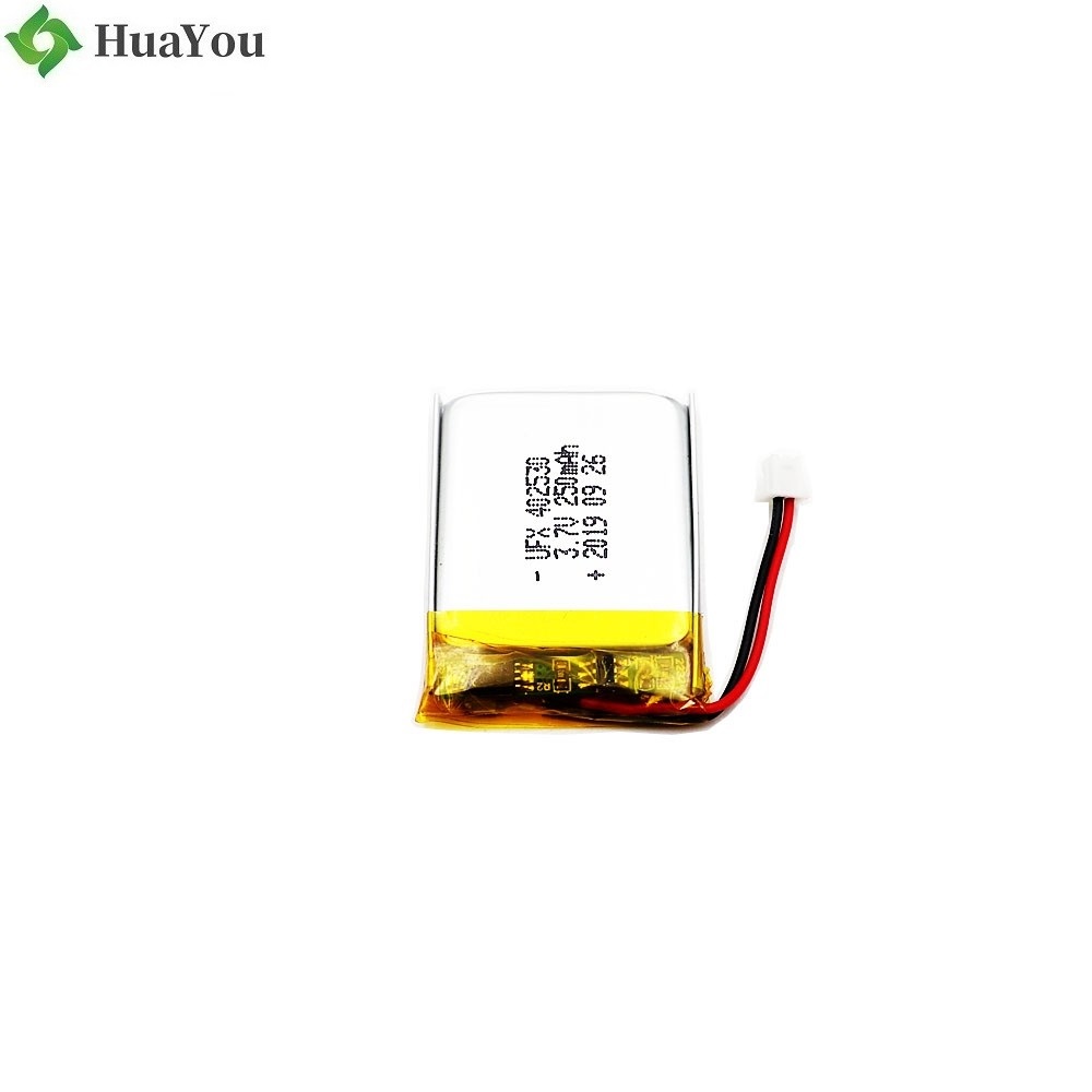402530 3.7V 250mAh Lithium Polymer Battery