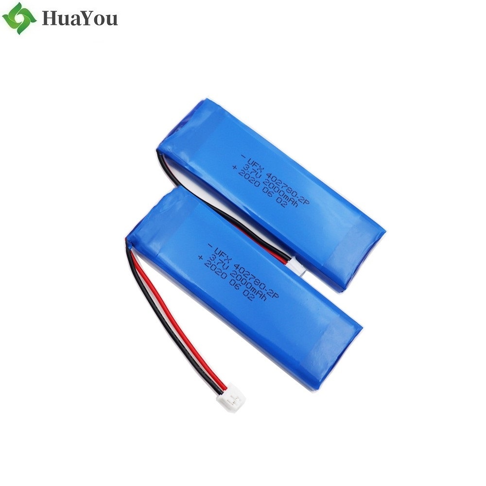 China Manufacturer Customize 2000mAh Lipo Battery