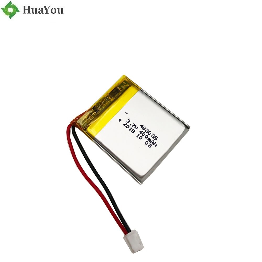 400mah 3.7V Rechargeable Li-ion Battery