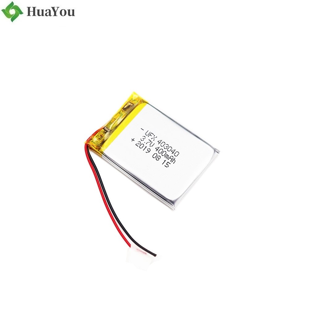 New Design 400mAh Li-Polymer Battery