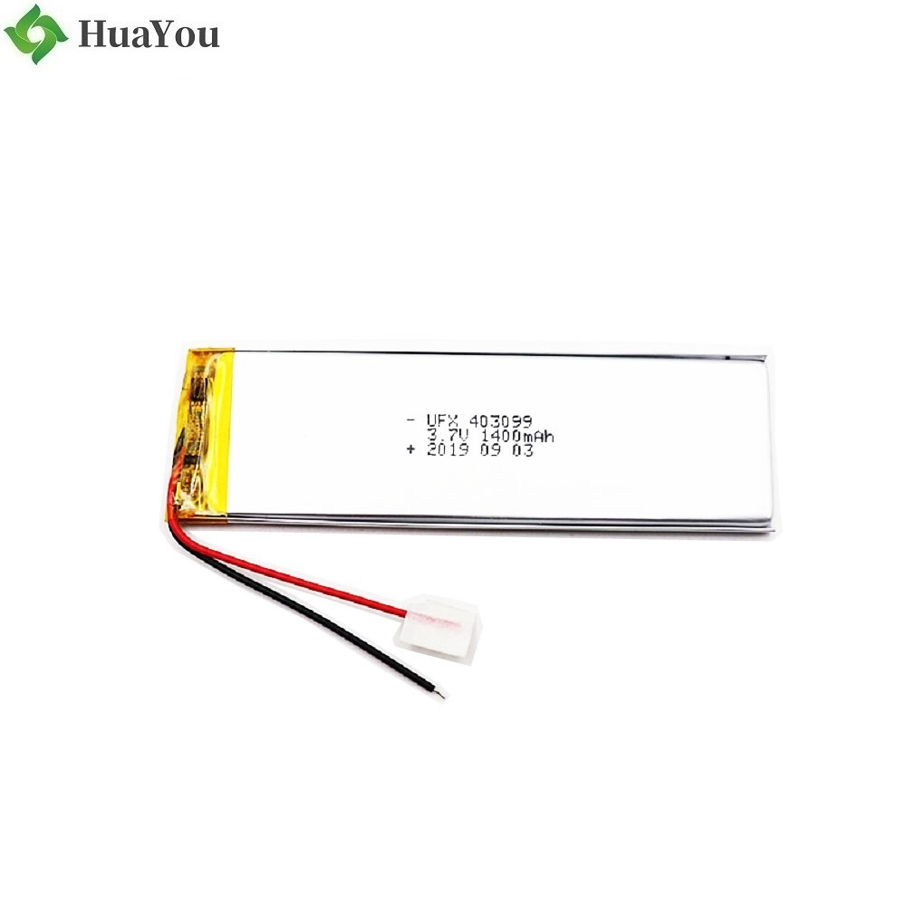 Customized 1400mAh Li-Polymer Battery