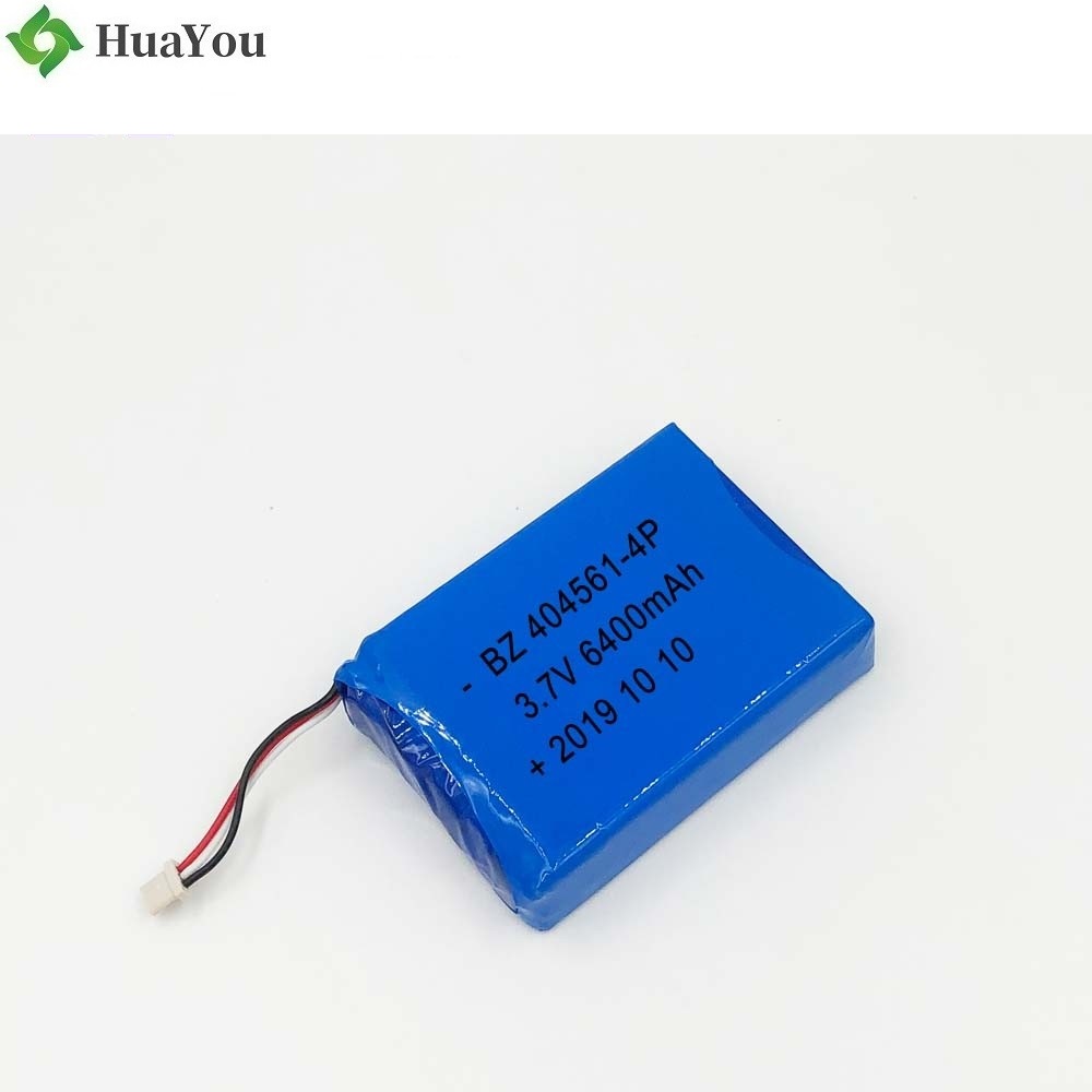 404561-4P 3.7V 6400mAh Lithium Polymer Battery