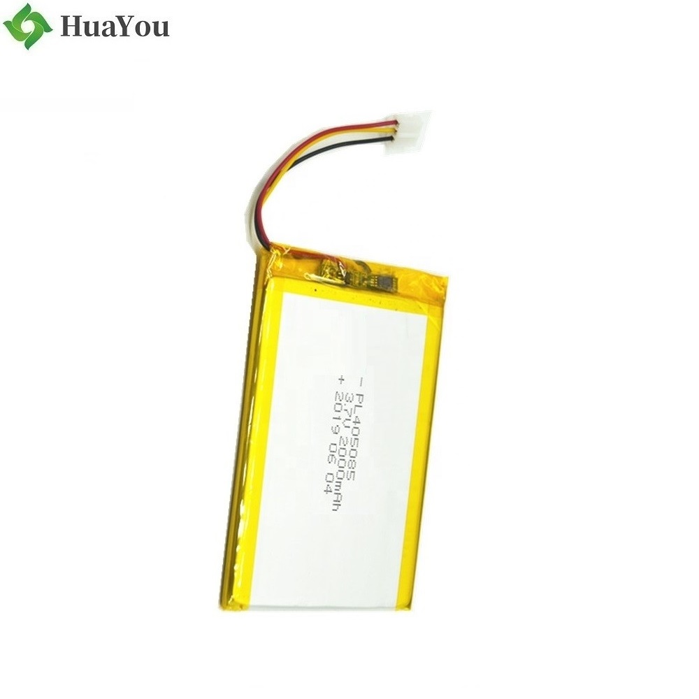 405085 2000mAh 3.7V Li-Polymer Battery