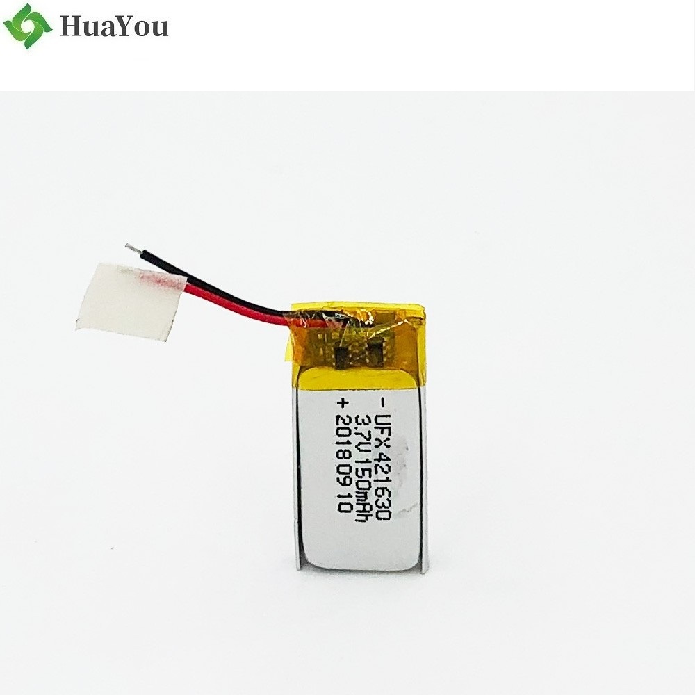 421630 150mAh 3.7V Li-Polymer Battery