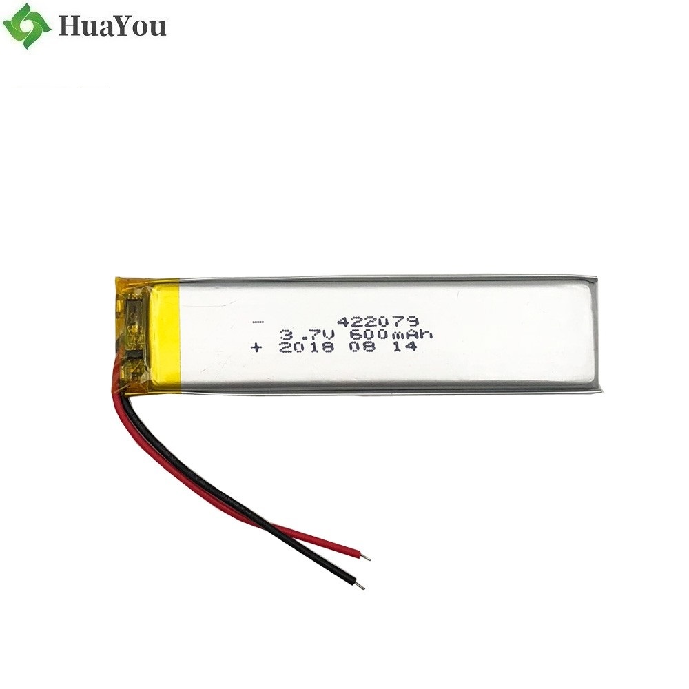 600mAh Polymer Li-Ion Battery