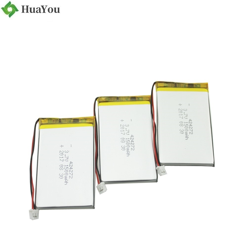 424272 1500mAh 3.7V Lipo Battery