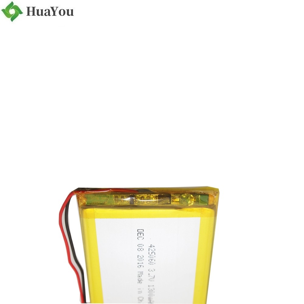 425060 1300mAh 3.7V Rechargeable LiPo Battery