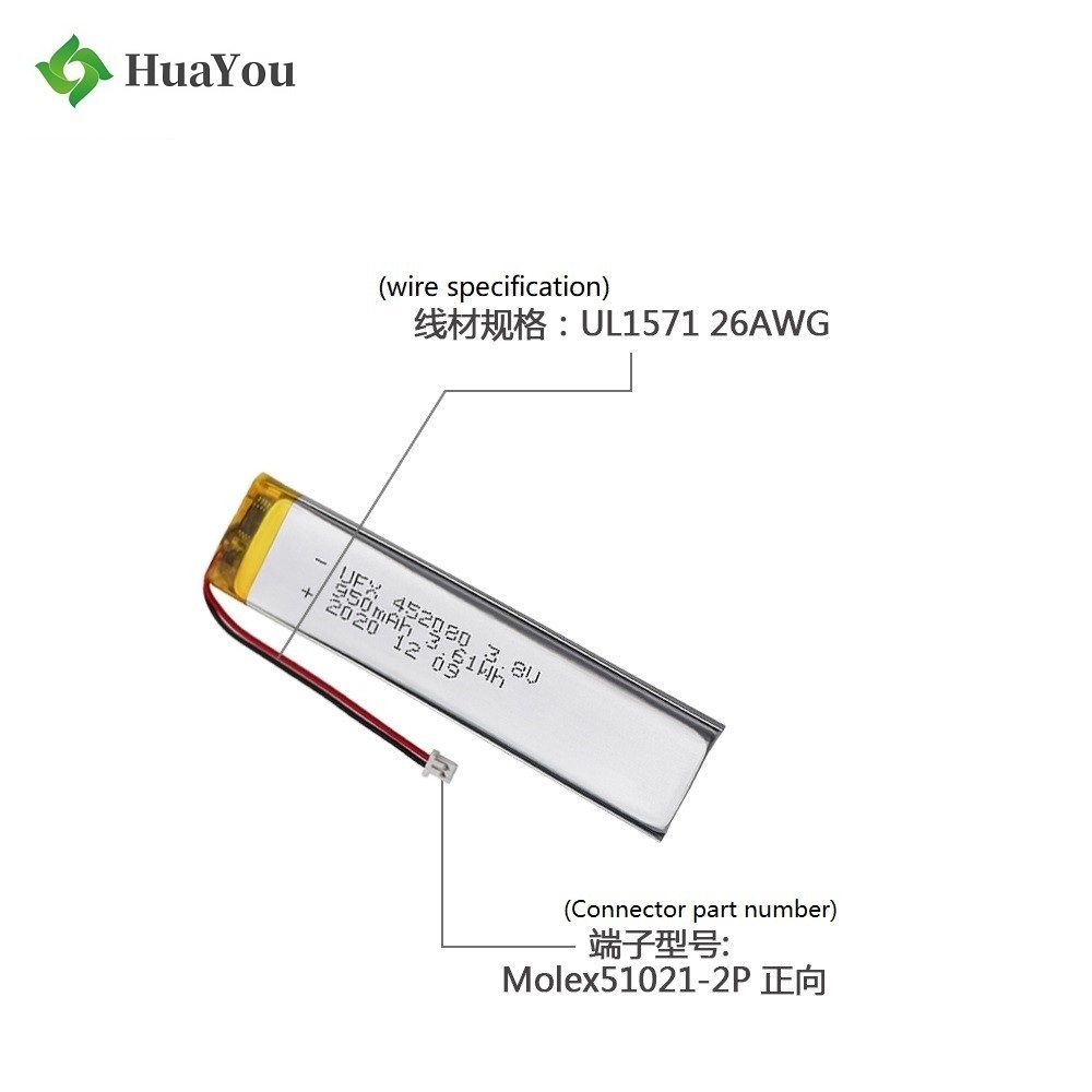 Made in China Best Price 950mAh Lipo Battery 