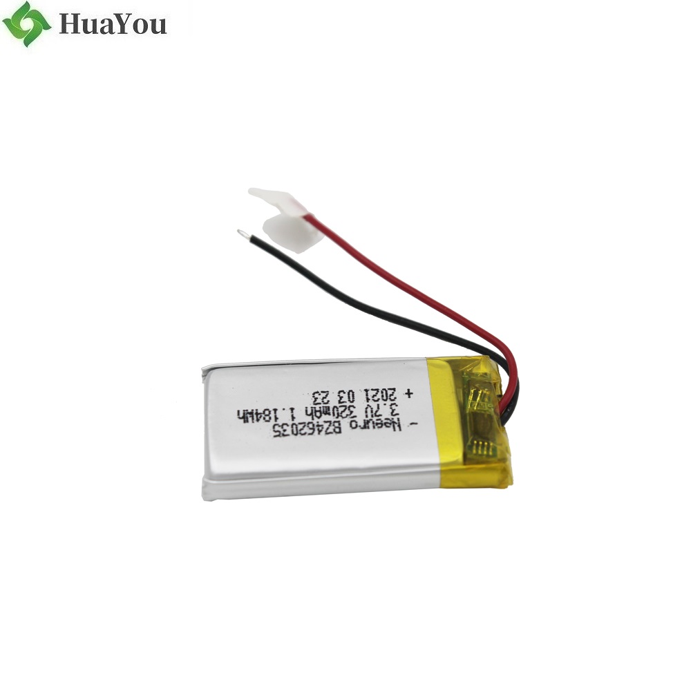 462035 320mAh 3.7V Li-po Battery