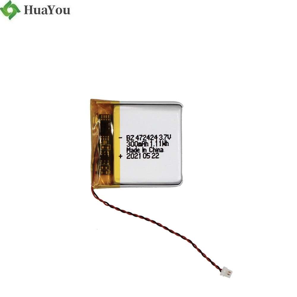 300mAh GPS Tracker Li-po Battery