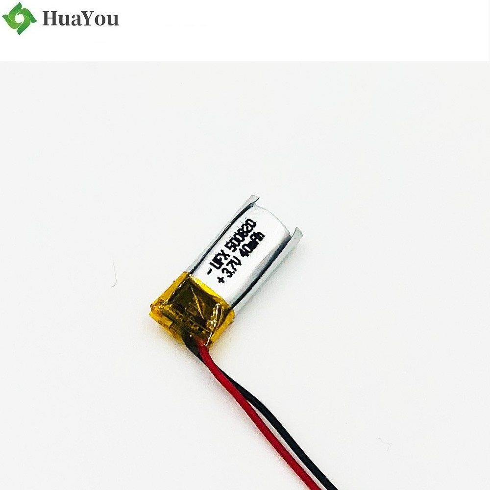 500820 40mAh 3.7V Small Li-Polymer Battery 