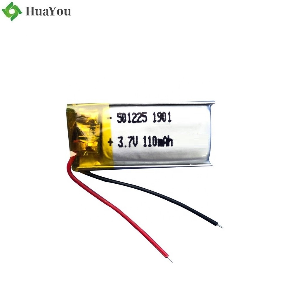 501225 110mAh 3.7V Lipo Battery