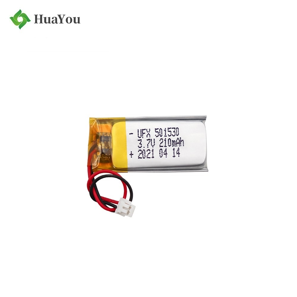 210mAh Wearable Devices Li-ion Polymer Battery