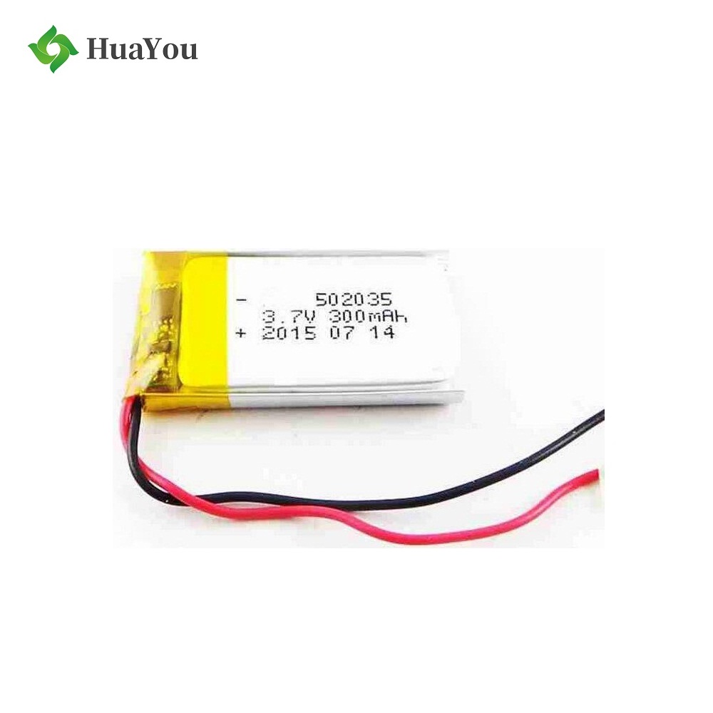 300mAh KC Certification Lipo Battery