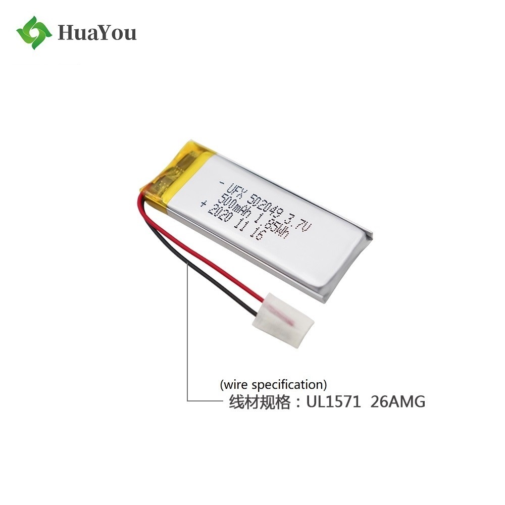 Factory Professional Customize 500mAh Lipo Battery