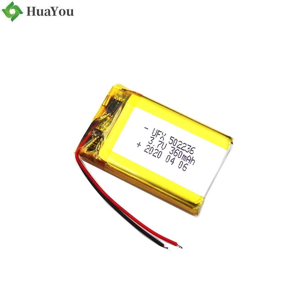 360mAh for Pet Locator Lipo Battery 