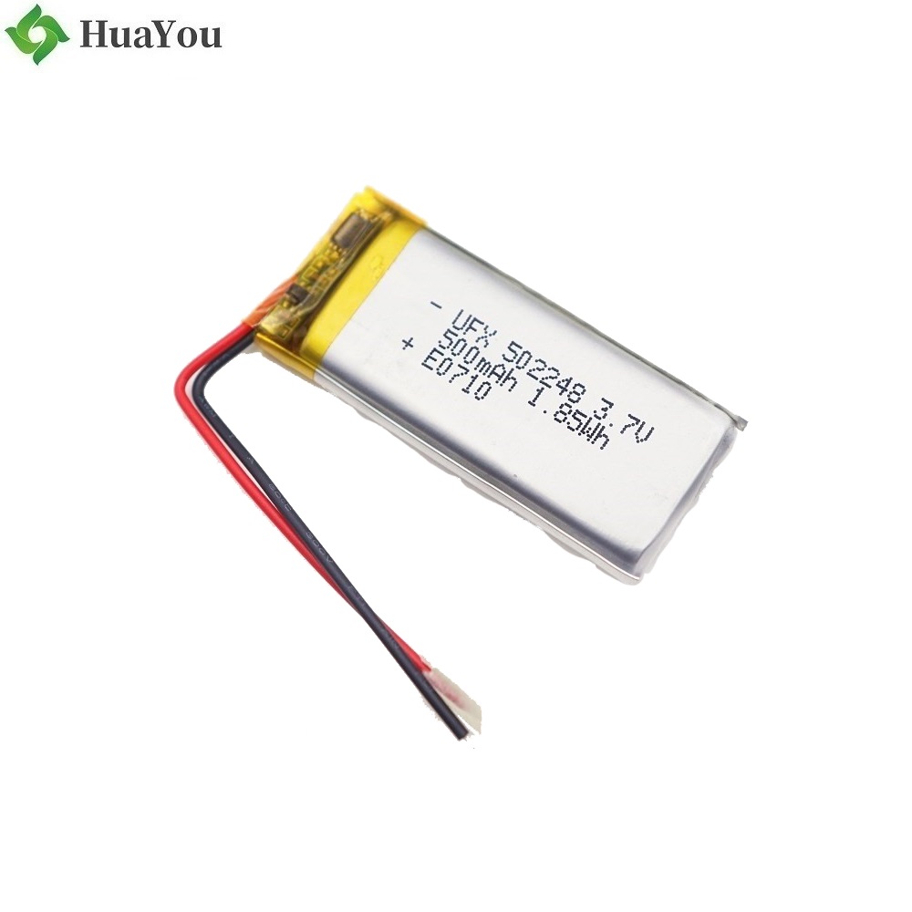 500mAh 3.7V Lithium Battery