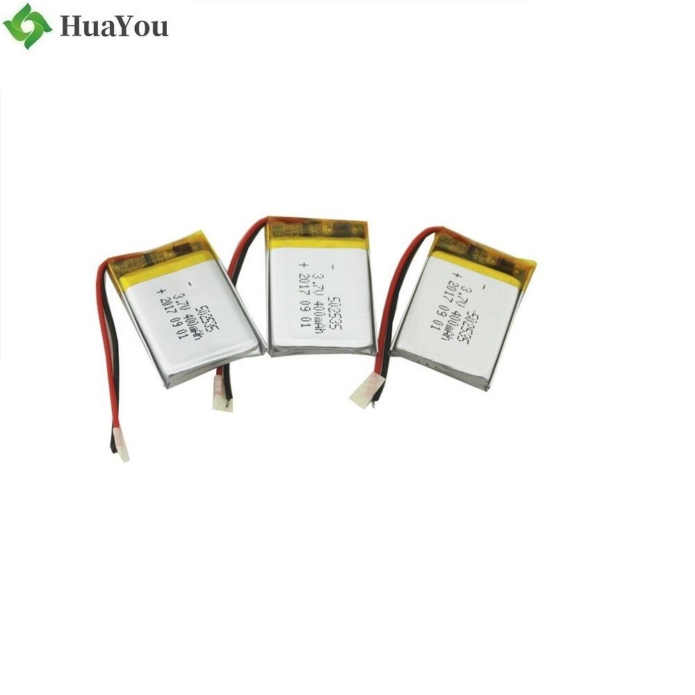 502535 400mAh 3.7V Lipo Battery