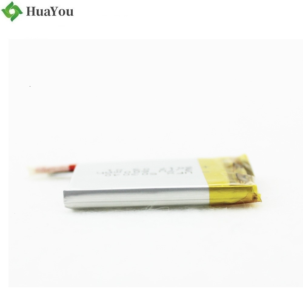 503040 600mAh 3.7V Rechargeable Li-Polymer Battery