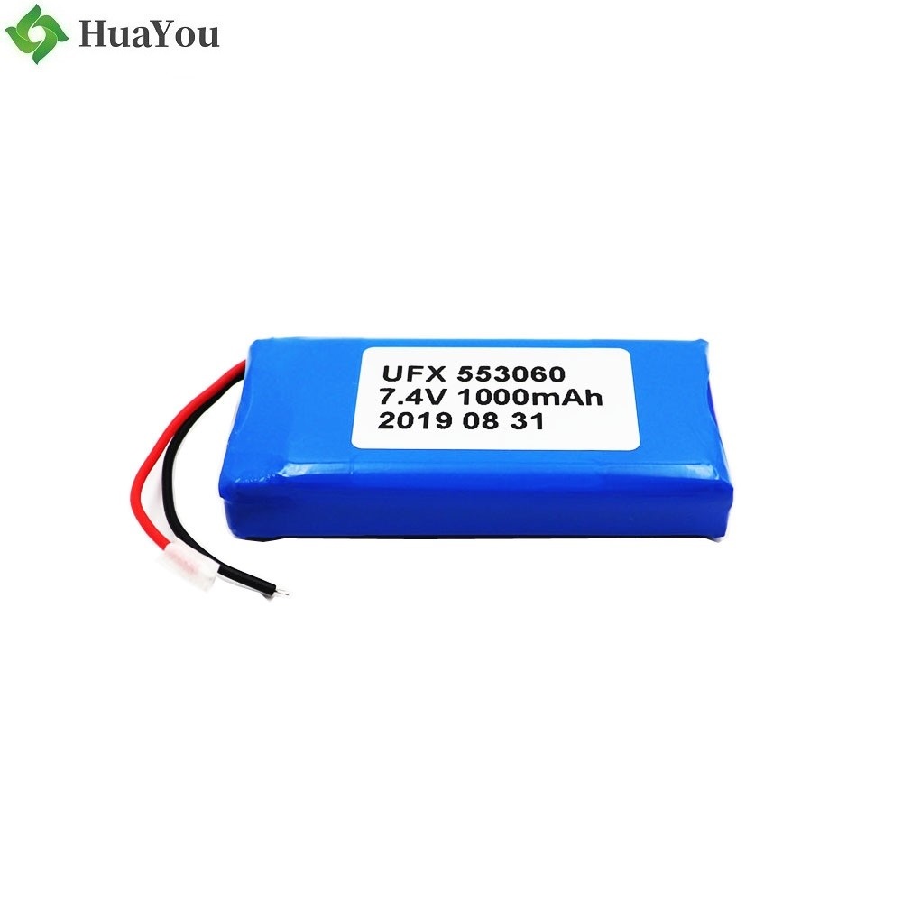 Factory Direct Supply 553060-2S 1000mAh Li-Polymer Batteries