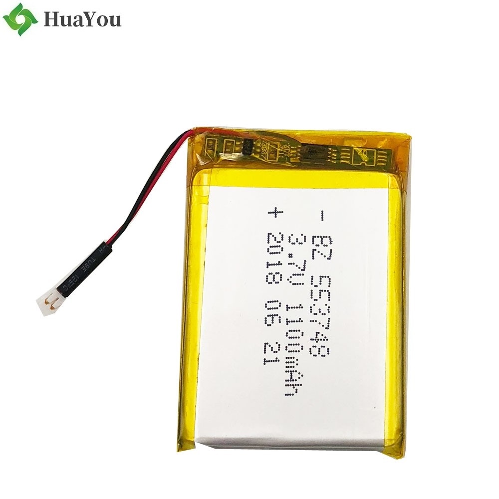 553748 1100mAh 3.7V Lipo Battery