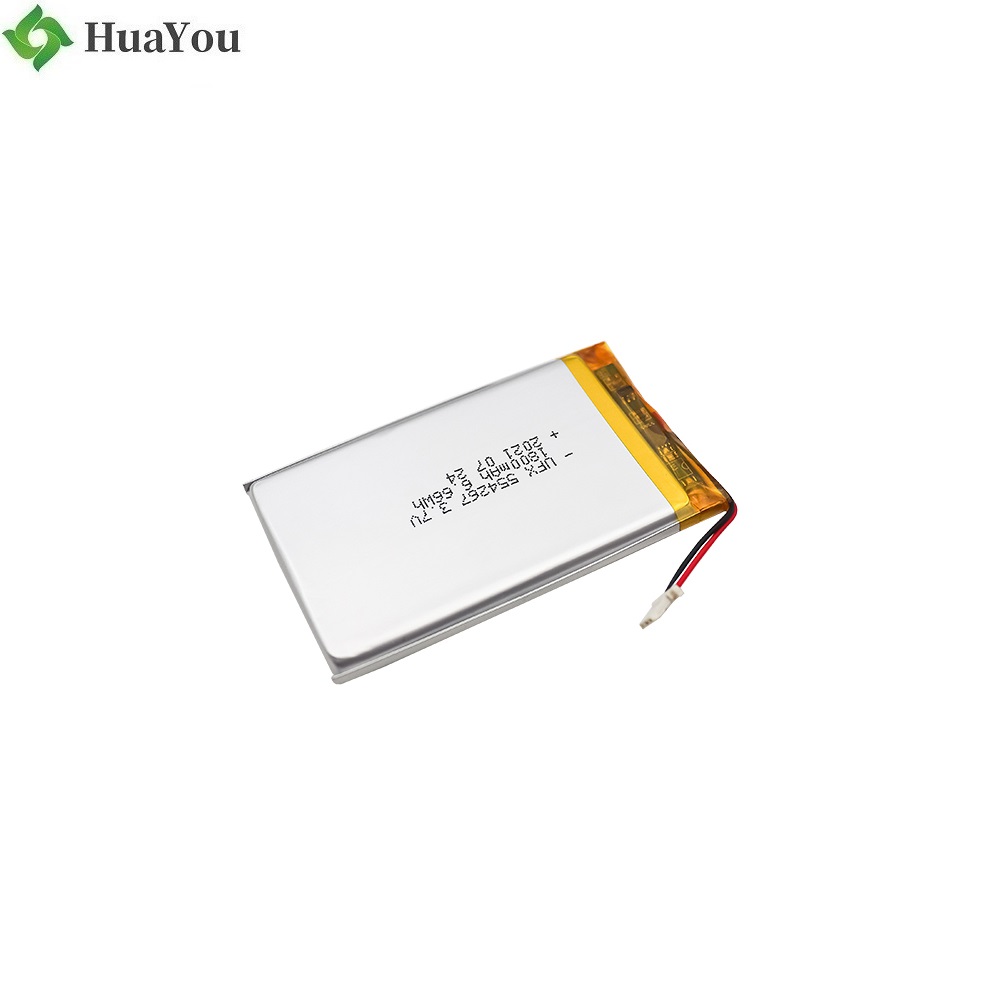 1800mAh Lithium Polymer Batteries for GPS Tracker