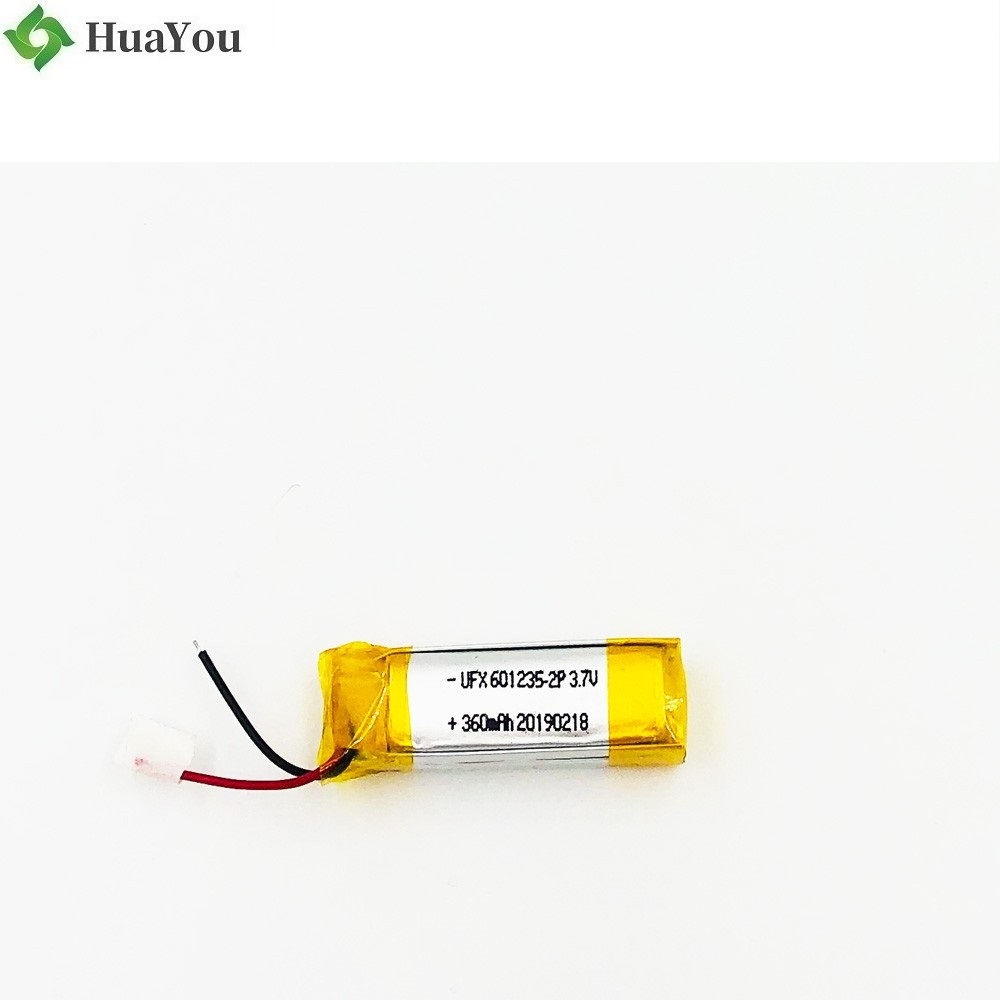 360mAh Li-ion Battery For E-cigarette