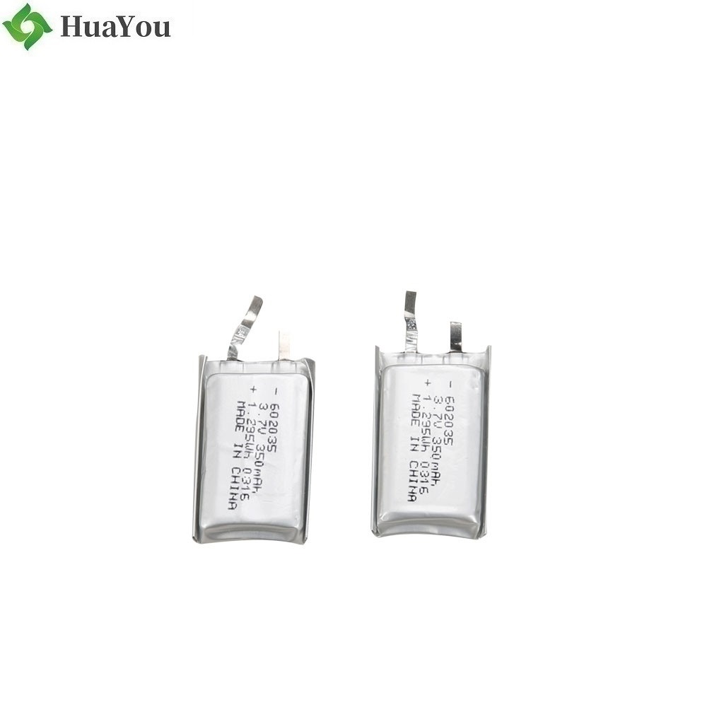 602035 350mah 3.7V Lipo Battery Cells