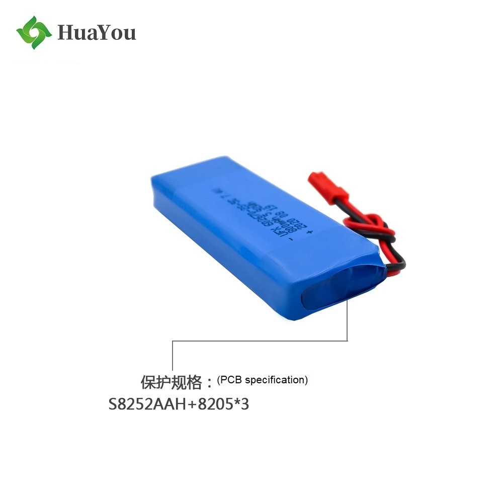 602670-2S 800mAh 7.4V 5C Li-polymer Battery