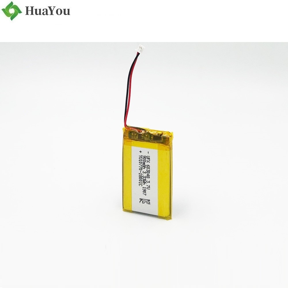 900mAh 3.7V Lithium Polymer Battery