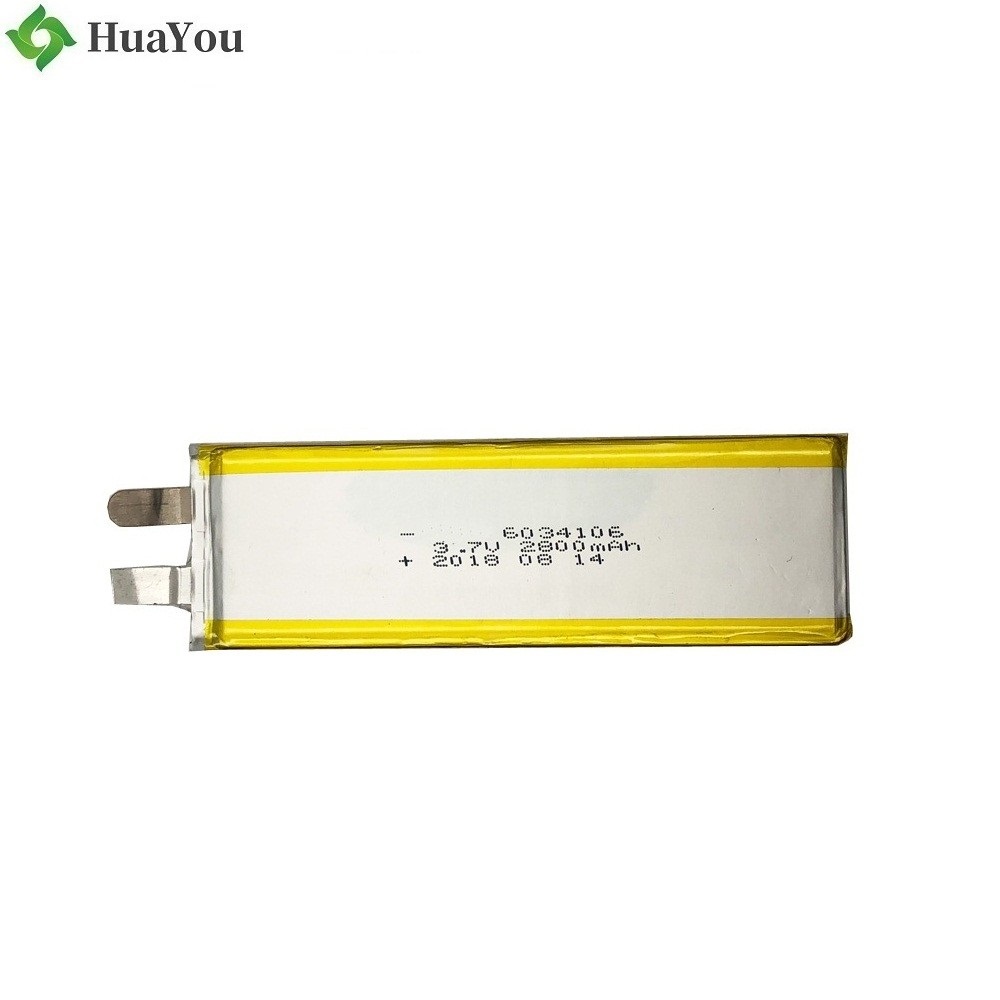 2800mAh 3.7V Polymer Li-ion Battery