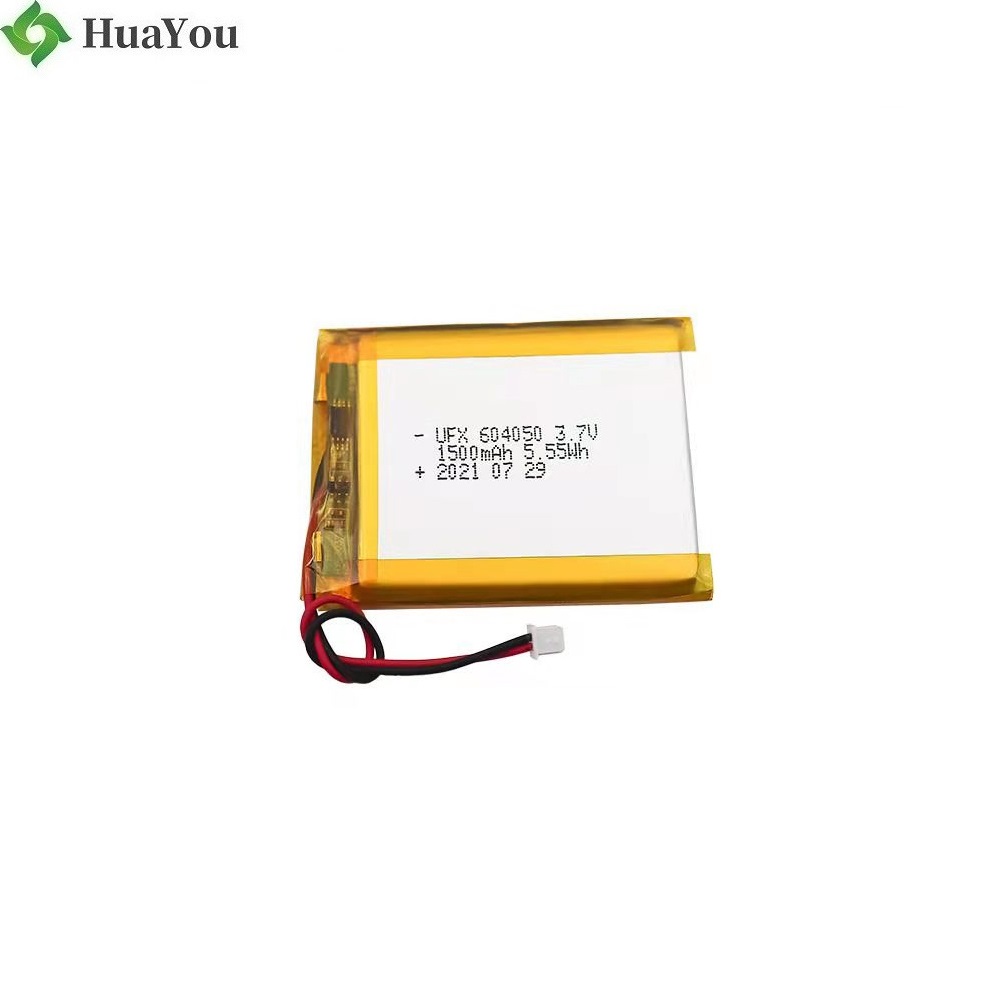 604050 1500mAh 3.7V KC Certification Li-ion Battery