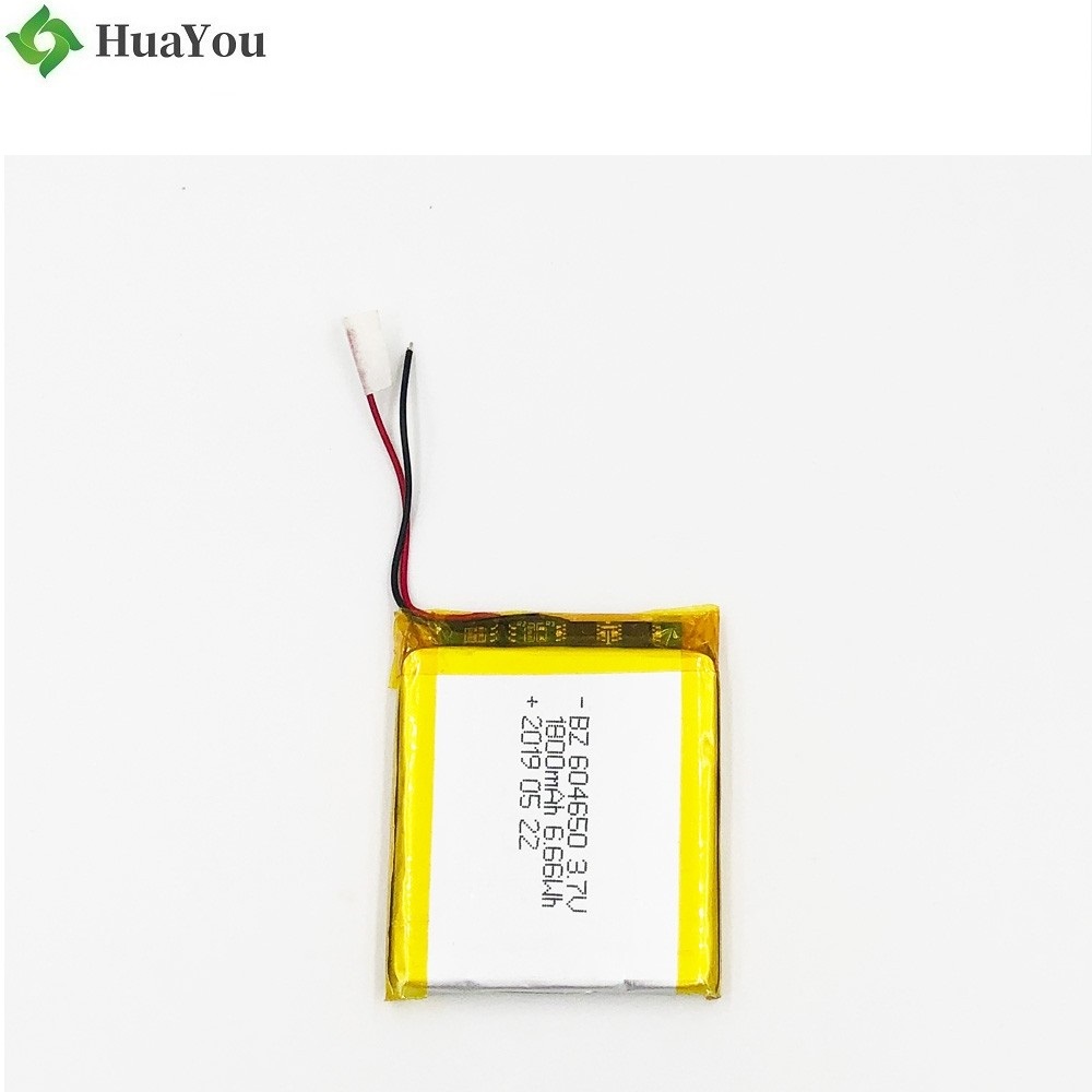 604650 3.7V Li-Polymer Battery