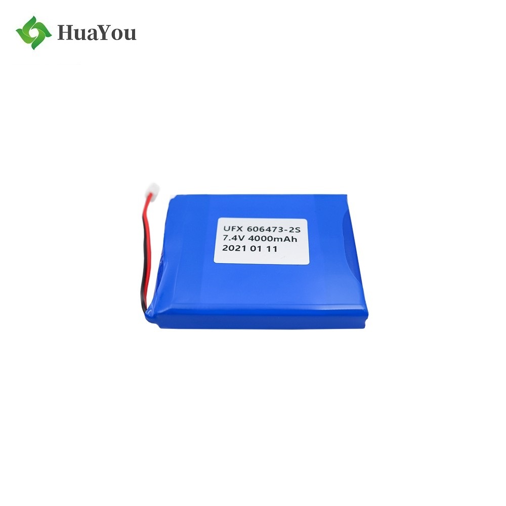 4000mAh 7.4V Medical Device Lipo Battery