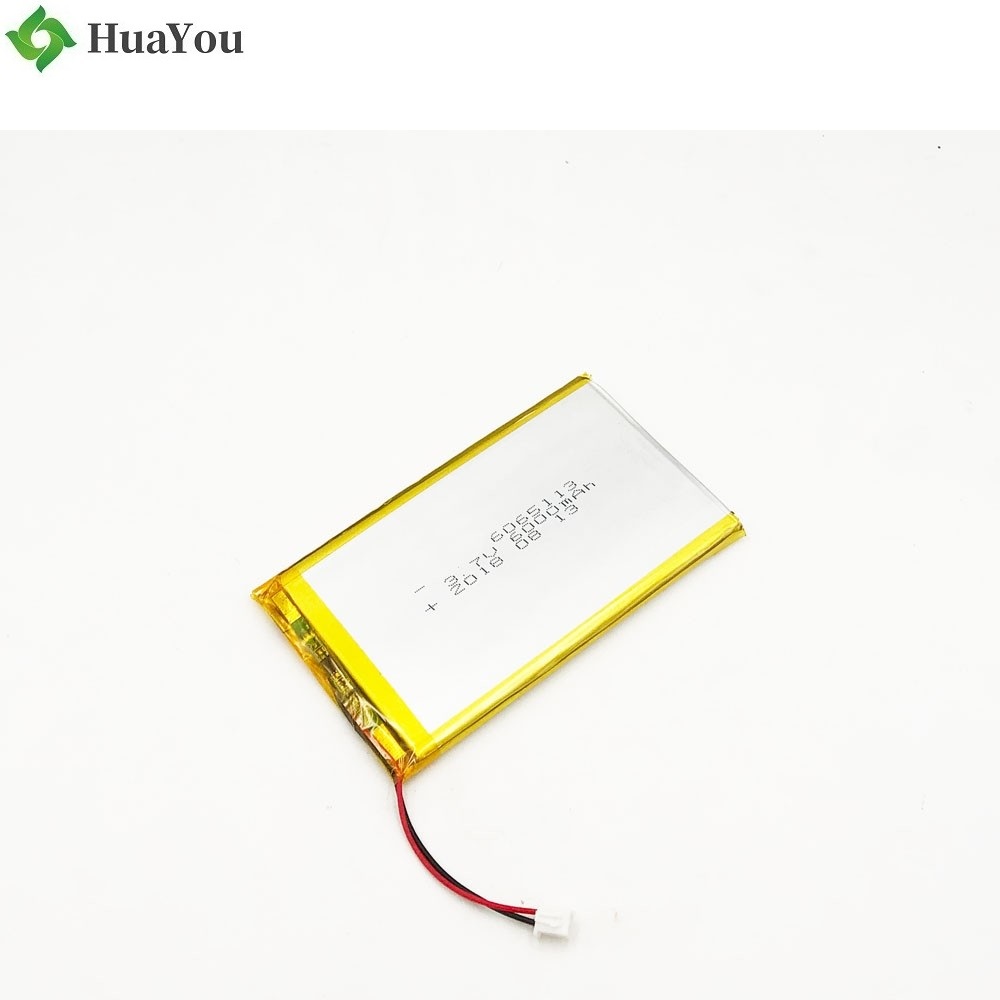 6065113 6000mAh 3.7V Lipo Battery