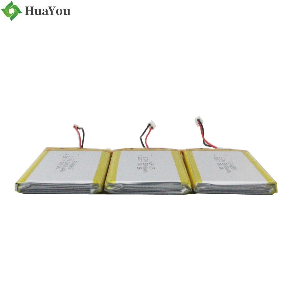 634165 2000mAh 3.7V Lipo Battery